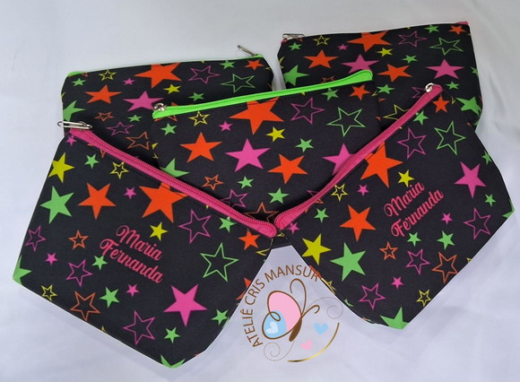 Necessaire Personalizada Neon