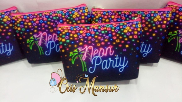 Necessaire Personalizada Neon Party - Imagem 2