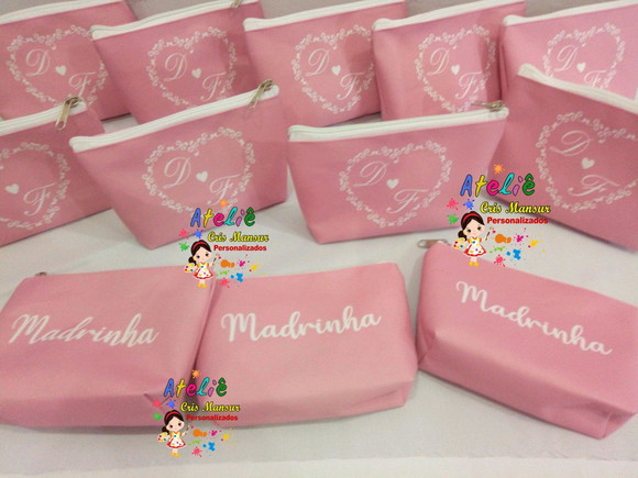 Necessaire personalizada Para madrinha de Casamento - Imagem 4