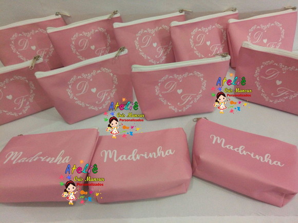 Necessaire personalizada Para madrinha de Casamento - Imagem 5