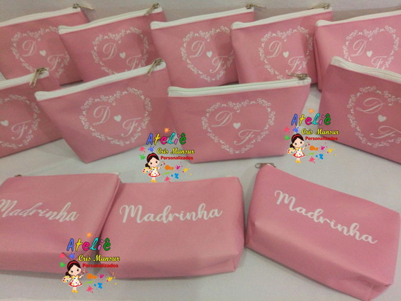 Necessaire personalizada Para madrinha de Casamento - Imagem 2
