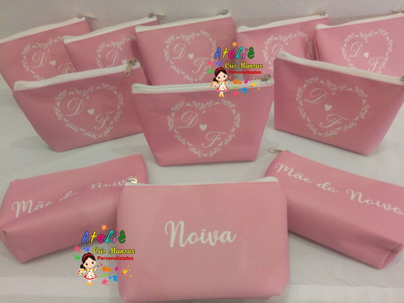 Necessaire personalizada Para madrinha de Casamento - Imagem 3