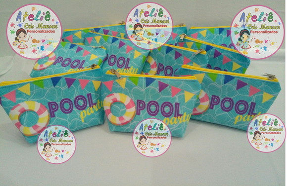 Necessaire personalizada pool Party - Imagem 3