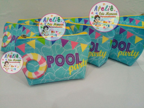 Necessaire personalizada pool Party - Imagem 4