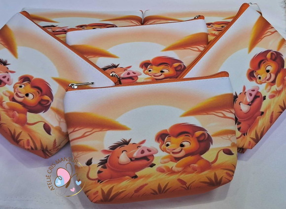 Necessaire Personalizada Rei Leão