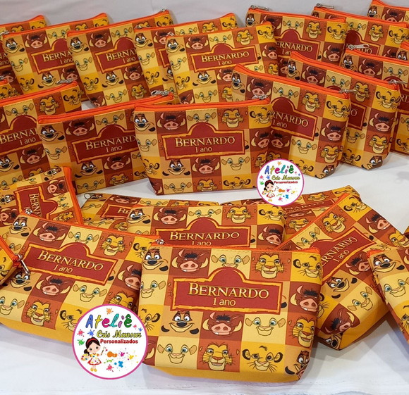 Necessaire Personalizada Rei Leão
