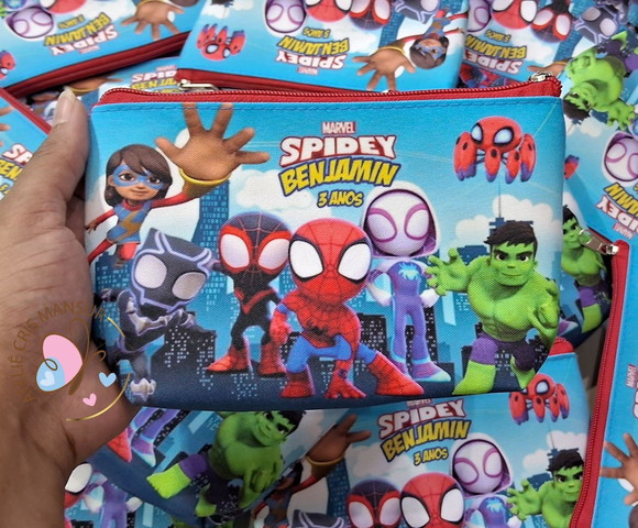 Necessaire Personalizada Spidey e Seus Amigos Espetaculares - Imagem 2