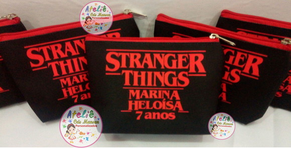 Necessaire Personalizada Strangers Things - Imagem 4