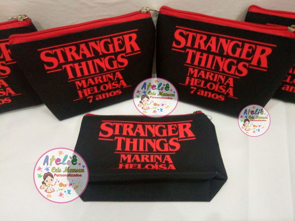Necessaire Personalizada Strangers Things - Imagem 3