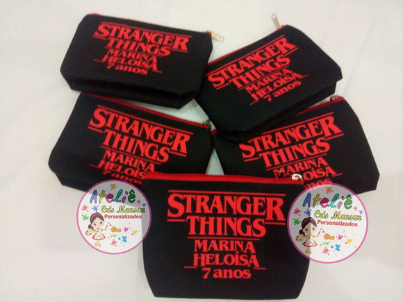 Necessaire Personalizada Strangers Things - Imagem 2