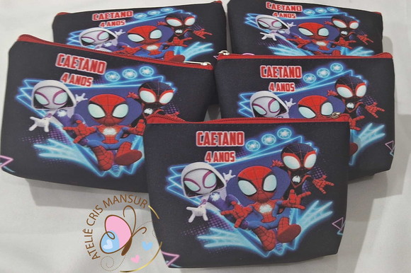 Necessaire Spidey e Seus Amigos Espetaculares