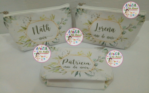 Necessarie personalizada Casamento -Folhagens - Imagem 2