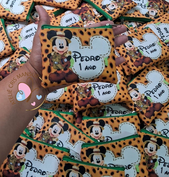 Porta Moeda Mickey Sáfari