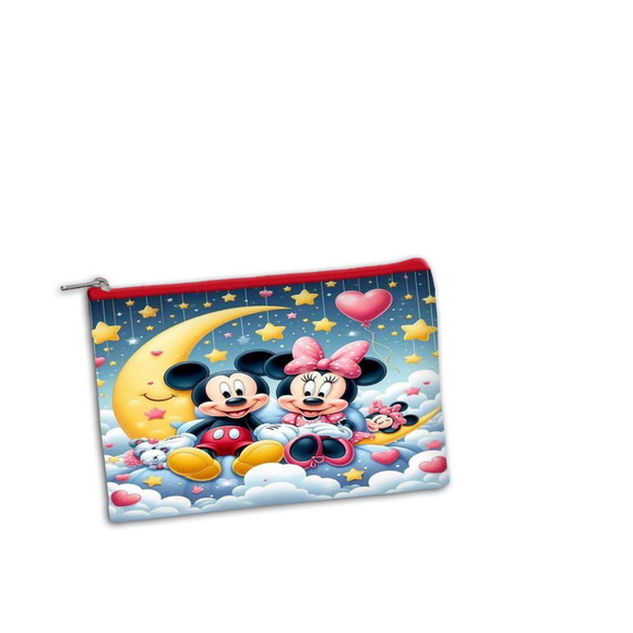 Porta Moeda Personalizado Minnie e Mickey