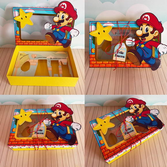 Kit Mini Confeiteiro Super Mario Bross