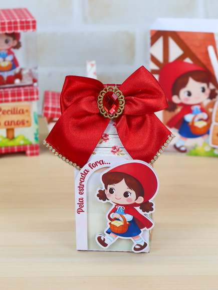 Caixa Milk Chapeuzinho Vermelho