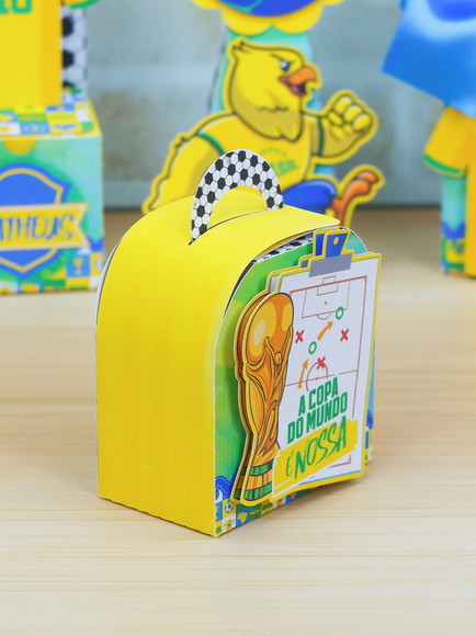 Caixa Maletinha Copa do Mundo - Imagem 2