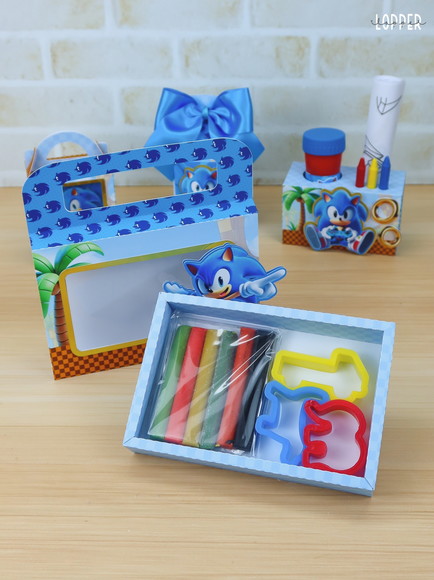 Kit Maletinha com Massinha Sonic - Imagem 3