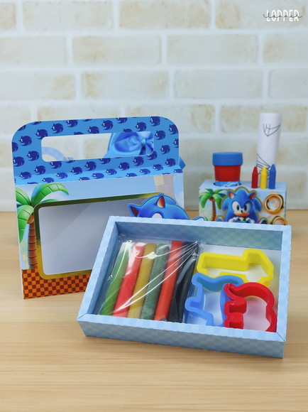 Kit Maletinha com Massinha Sonic - Imagem 2