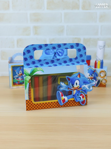 Kit Maletinha com Massinha Sonic