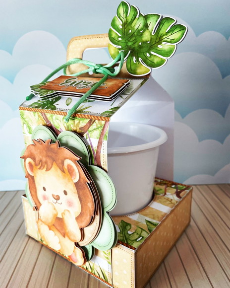Porta Pipoca Safari