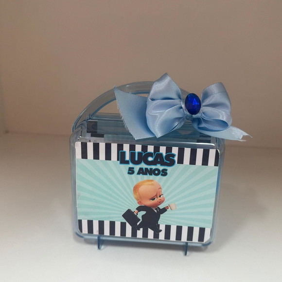 Maleta Acrílica Personalizada Poderoso Chefinho