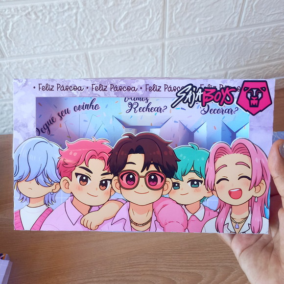 Caixa Mini Confeiteiro Saja Boys