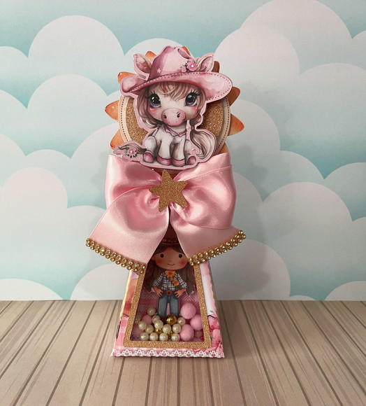 Caixa Piramide Shaker Cowgirl