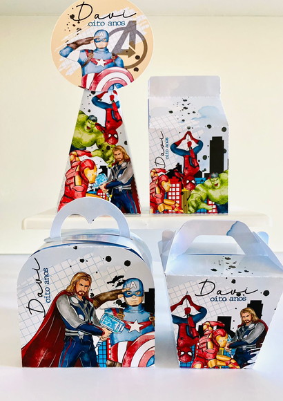Kit os Vingadores