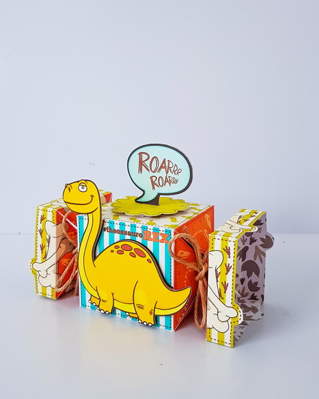 Caixa Bala Dino Baby