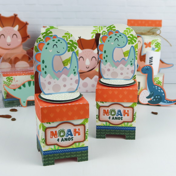 Caixa Cenário Dino Baby