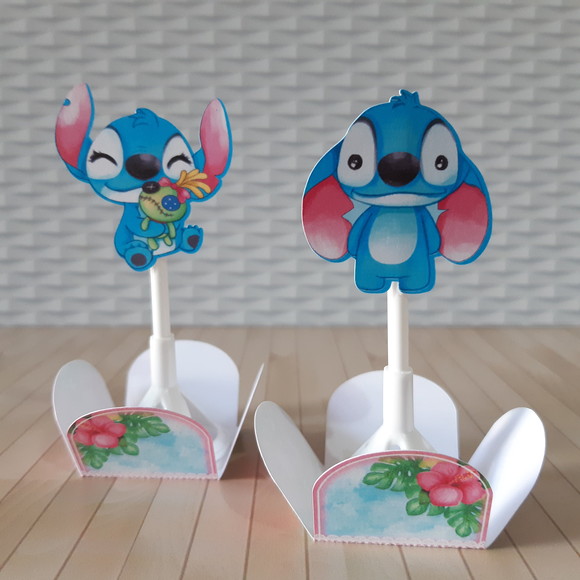 Forminhas de Doce e Toppers Stitch