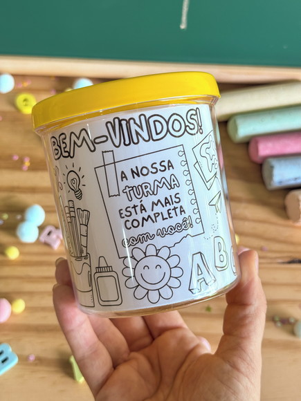 Caneca Acrilica Personalizada Volta Ás Aulas - Imagem 2