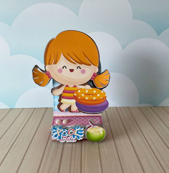 Porta Bis Duplo Pool Party