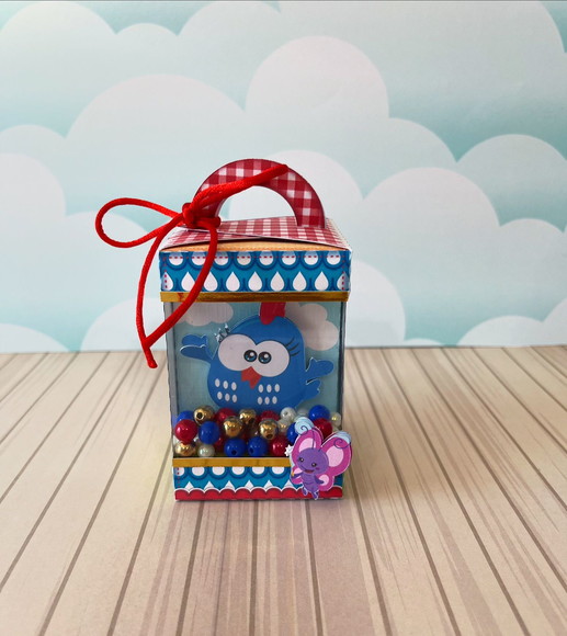 Caixa Alça Shaker Galinha Pintadinha - Imagem 2