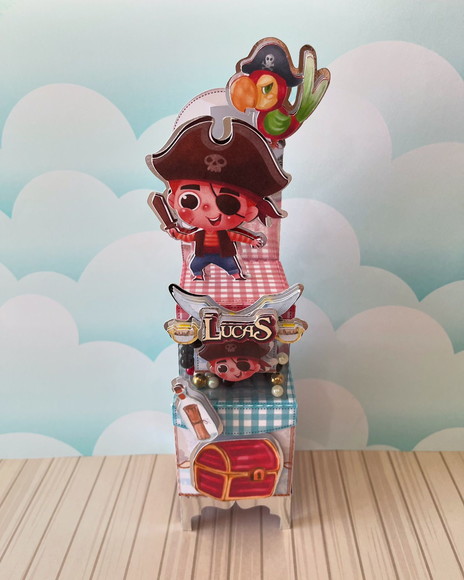Caixa Cenario Vitrine Pirata - Imagem 2