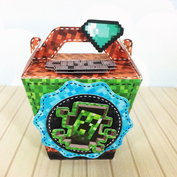 Caixa Sushi Minecraft