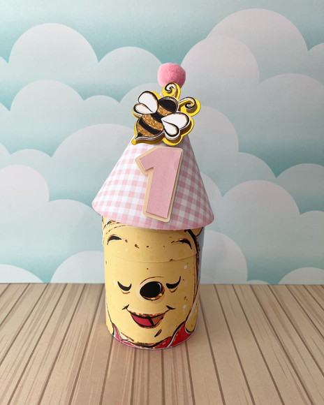 Caixa Chapeuzinho Ursinho Pooh