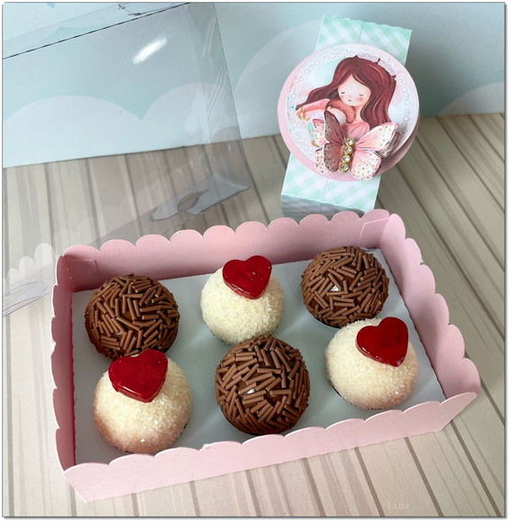 Caixa para Brigadeiro Dia das Mães - Imagem 3
