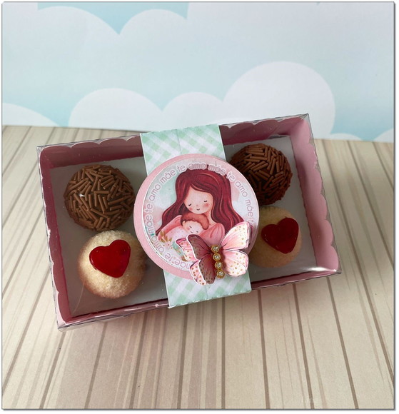 Caixa para Brigadeiro Dia das Mães - Imagem 2