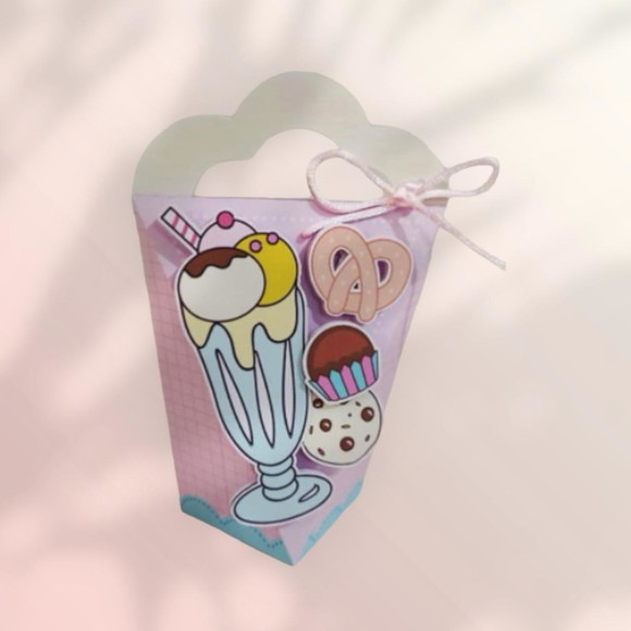 Caixa Triangulo Doces