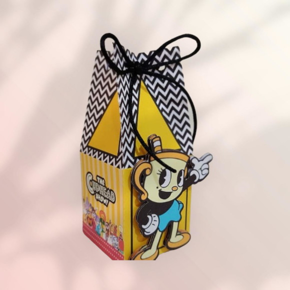 Caixa Sextavada Cuphead
