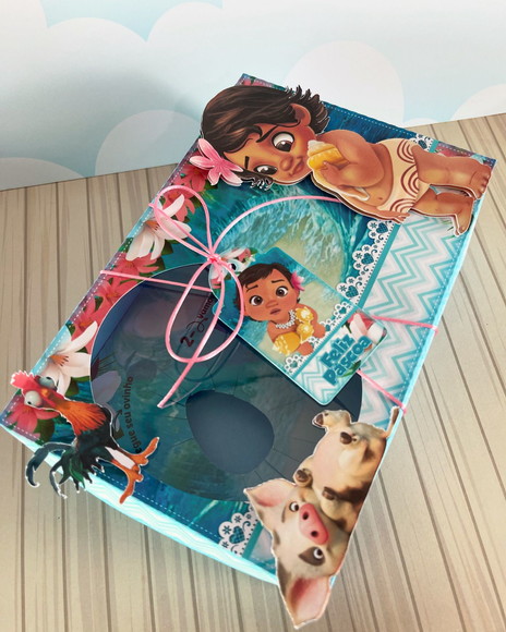 Caixa Mini Confeiteiro Moana