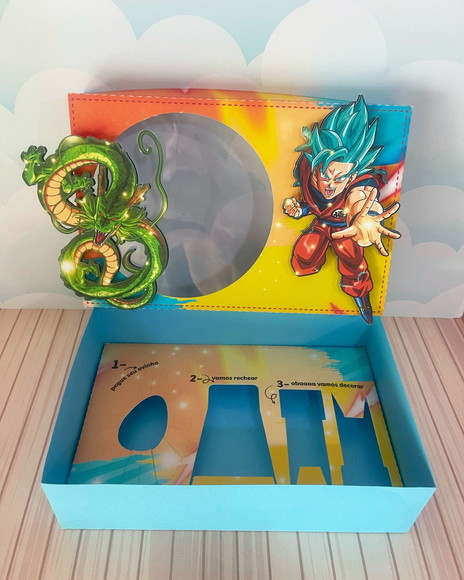 Kit Mini Confeiteiro Dragon Boll