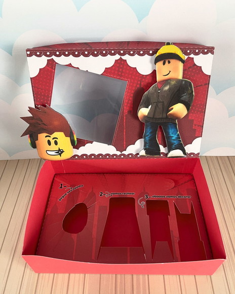 Kit Mini Confeiteiro Roblox