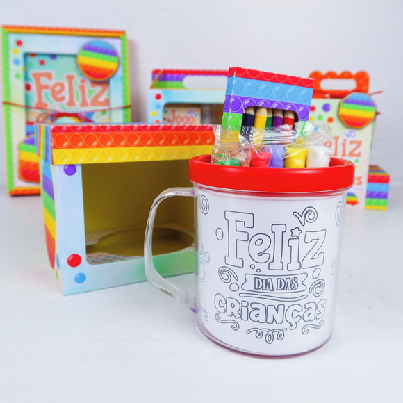 Kit Caneca para Colorir
