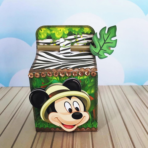 Caixa Palitinho Mickey Safari - Imagem 2