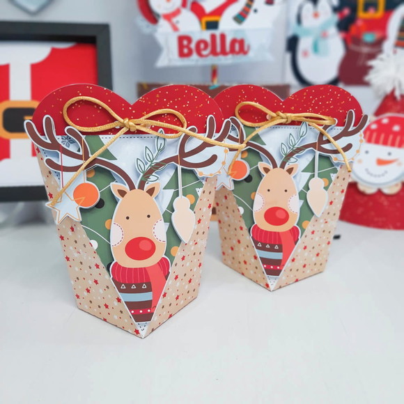 Caixa Coração Natal
