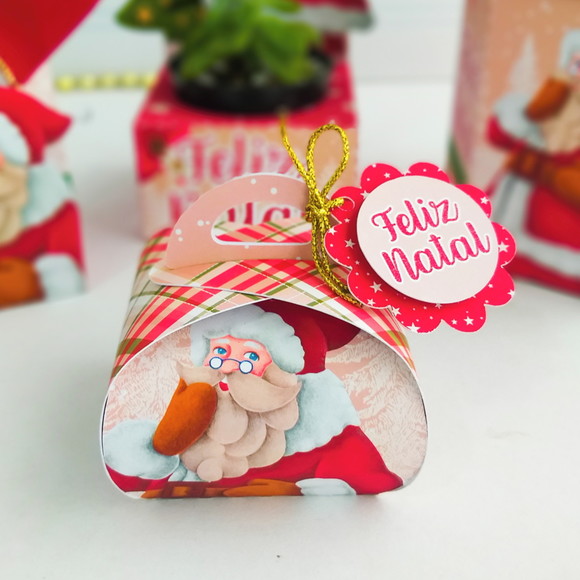 Porta Trufa ou Bombom de Natal