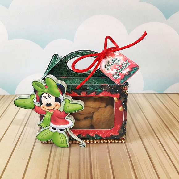 Caixa para Biscoito Natal